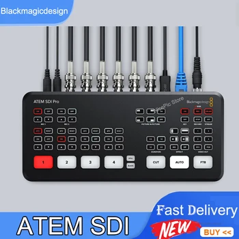 Blackmagic design Nove ATEM SDI Serije Switchers Strokovno 3G-SDI Vmesnik Live Video Preklopnik ATEM SDI Extreme ISO