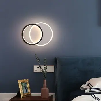 LED posteljo smerniki stenske svetilke spalnice, moderno dnevno sobo v ozadju stene svetilke stropne svetilke sodobno dekoracijo doma Notranjo razsvetljavo