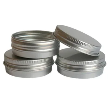 50 x 30 g aluminija jar 30 gram kovine kreme jar 1 oz srebro, aluminij kositer 30 g kovinski kozmetični posodo