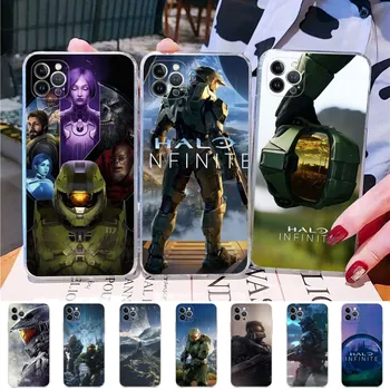 Igra H-Halo-I-Infinites Primeru Telefon Za iPhone 14 13 12 Mini 11 Pro XS Max X XR SE 6 7 8 Plus Mehki Silikonski Pokrov