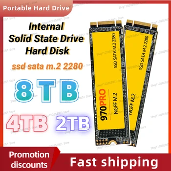 Nova visoka hitrost 4TB M2 SSD 2280 1TB ssd nvme m2 2TB Trdi Disk M. 2 SSD Trdi Disk SATA NGFF disco duro Za Laptop PC жесткий диск