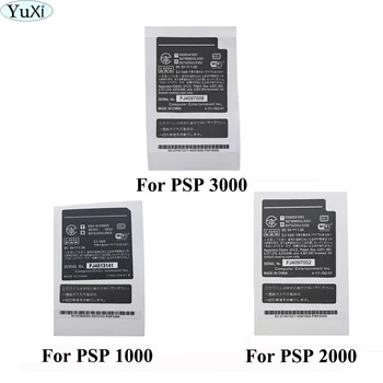 YuXi Novo Lables Nalepke Zamenjava Za PSP 1000 2000 3000 Lupini Baterijo, Skladišče za Etikete Garancijske Nalepke črtno Kodo Nalepka