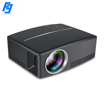 Video/Film Projektor GP80 1080P LCD HD Projektor Led 1800ansi Lumnov uporabo Doma/Kino/Gledališče/Film Stranka/Igra Projektor