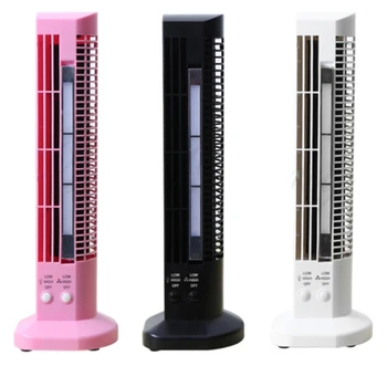 Stolp Namizni Ventilator Bladeless Stoji Hladilni Ventilator Zračnega Hladilnika Prenosni Tiho Desk Ventilator Z LED Luč za Domačo Pisarno