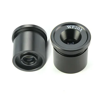 2 KOS WF20X 10 mm Stereo Mikroskop Okular Optične Leče Vgradna Velikost 30.5 mm