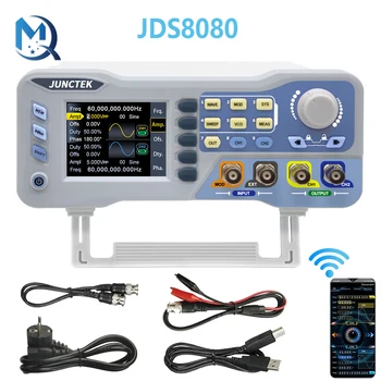 JUNCTEK JDS8060 8080 Funkcijo Poljubna Valovna Generator Dual Channel Signal Vir 275MS/s 14bits Frekvenčni Merilnik 60Mhz 80Mhz