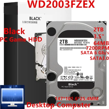 Novi Originalni HDD Za WD Black 2TB 3,5