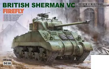 Rž Področju RFM Modela RM-5038 1/35 Britanski Sherman VC Firefly w/Uporabna Sled Povezave Obsegu model Kit