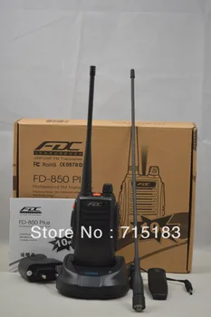 2013 Nov Prihod FD-850 Plus 10Watt UHF 400-470MHz Strokovno FM Sprejemnik, walkie talkie, 10km 10w nepremočljiva ham radio