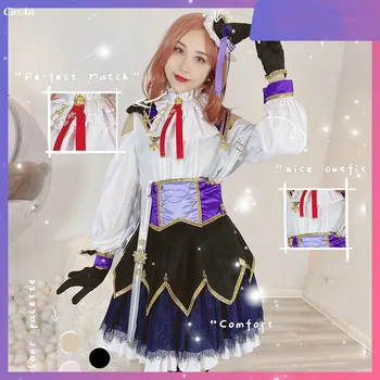 Anime Love Live! Nijigasaki Visoka Šola Idol Klub AKonoe Kanata Cosplay CostumeJust Verjamejo Enotno Krilo Vlogo Igrajo Oblačila