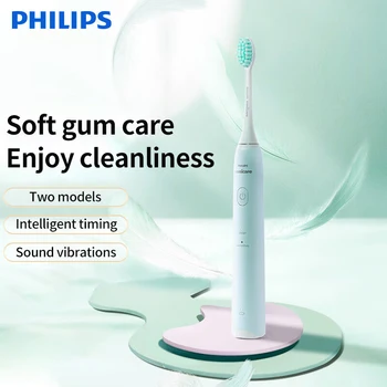 Philips Sonic Električna zobna ščetka HX2422 Sonic Vibracije Nežno Čiščenje Zob Odraslih Električna Zobna Ščetka Nepremočljiva USB Polnjenje