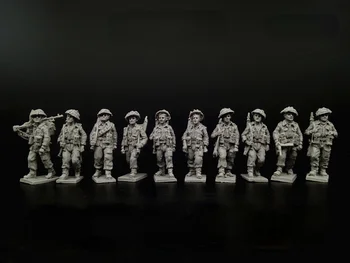 1/72 Obsega Die-cast Smolo Slika Britanski Vojak Sestavljanje modelov Kit Unpainted Brezplačna Dostava