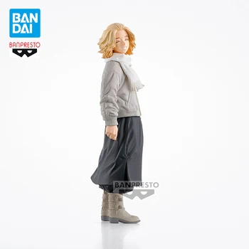 Na Zalogi Originalni BANPRESTO Tokyo Revengers Mikey Manjiro Sano PVC Anime Slika figuric Model Igrače