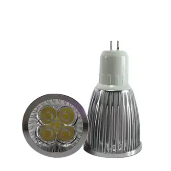 10pcs High Power LED Žarometi, MR16 3x3W 4x3W 9W 12W 15-VATNA žarnica sveti super kakovosti Svetilka Cree LED DC 12V LED Žarnica Downlight