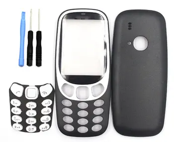 Classia Ohišje Pokrov Plošče Baterije Vrata Primeru Tipkovnice Tipkovnico za Nokia 3310 & Izvijačem Odprite Orodje Kit