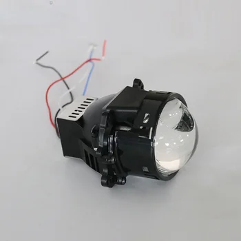 LED Luč Za Avto, Bi LED Projektor Objektiv H/L Pravokotne Žarek
