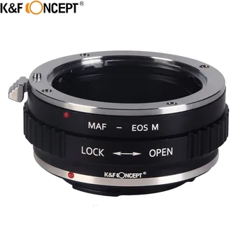 K&F KONCEPT za Minolta(AF)-EOS M Objektiva Adapter Ring, primerna za Sony Alpha/Minolta AF objektiv za Canon EOS M EF-M za Kamero