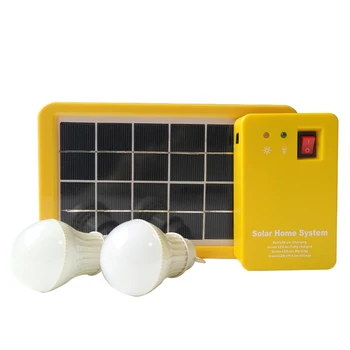 1Set 3W solarnimi Lučka 2 Balona Komplet Solarni Sistem za Varčevanje z Energijo Sončne Svetlobe Polnilna LED Svetlobo na Prostem, v Zaprtih prostorih
