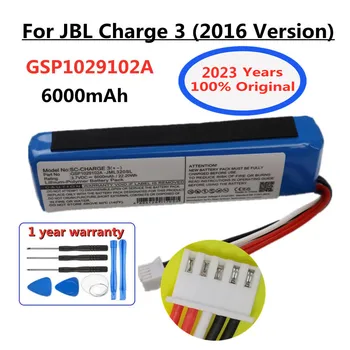 2023 let Nov 100% Original Zvočnik Baterija Za JBL Polnjenje 3 (2016 Različica) GSP1029102A Posebna Izdaja Bluetooth Audio (zvok Bluetooth Bateria