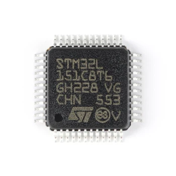 10pcs/Veliko STM32L151C8T6 LQFP-48 ROKO Microcontrollers - MCU 32-Bitni Arm Cortex M3 64kb UltralowPower
