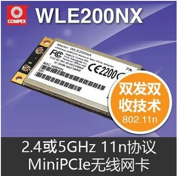 JINYUSHI Za povsem novo PCIE Compex WLE200NX brezžična Omrežna kartica AR9280 2*2 802.11 abgn 2.4 G/5 G modul, ki je na zalogi