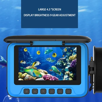 Ribolov Fotoaparat Modra 4.3 Palčni Zaslon 100 kg Ribolov Teža Nepremočljiva Nočno gledanje Visoko Ločljivostjo Ribe Detektor