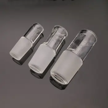1pcs Lab Steklo votlo plug 14# 19# 24# 29# Standard usta zamaši Brušenje zračnih čepov za bučko šoli preizkus