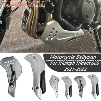 za Trident 660 Bellypan Manjši Motor Spojler Prekrivala Motocikel Trebuh Pan Varstvo Oklep Za Zmagoslavje Trident660 2021-2022