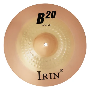 IRIN 14 Palčni B20 Cymbal Gong Fosforjevega Brona, Činele Tolkala Deli, Pribor Crash Hi-Hat Boben, Činele Kit