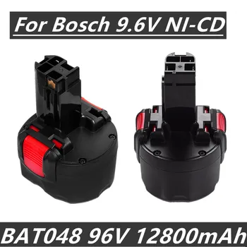 BAT048 za Bosch 9.6 V 12800mAh Ni-CD Akumulatorske Baterije Orodja Baterija za Bosch PSR 960 BH984 BAT048 BAT119