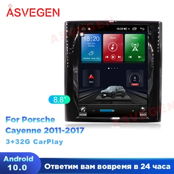 Android 10 Tesla Navpično Zaslon Za Porsche Cayenne Z 8,8-Palčni 2011-2017 S 3G 32GB RAM ROM Avto Večpredstavnostna Radio, GPS Navigacija