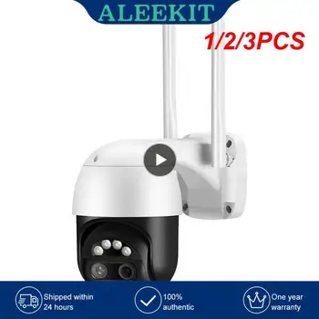 1/2/3PCS 4K IP Kamero z Dvojno Objektiv 2,8 mm + 12 mm WiFi Varnosti CCTV Kamera Barvna Nočno Vizijo 8X Digitalno Povečavo CCTV Nadzor