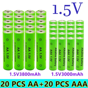 2022neue1,5V AA3800mAh+1,5 V AAA3000mah wiederaufladbareAlkaline batterie taschenlampe spielzeug uhr MP3 predvajalnik batterie ersetzen