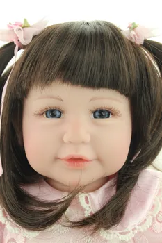 2016 20 palčni ,50 cm novega modela, Prerojena malčka lutka dekle srčkan baby doll Birhtday Darilo Igrače za Dekleta