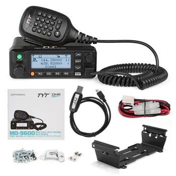 TYT MD-9600 GPS, Digitalni/FM Analogni Dual Band DMR Mobilne Sprejemnik, 50-Watt VHF/UHF Avto, Tovornjak Amaterske Radijske HAM walkie talkie