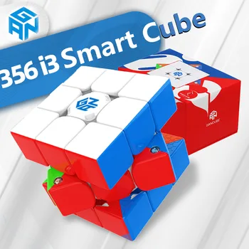GAN 356 I3 3x3x3 Smart Magnetni Magic Cube Stickerless Gan356i 3 Hitrosti Kocke Strokovno Gan356 i3 Uganke Kocke Powerpod