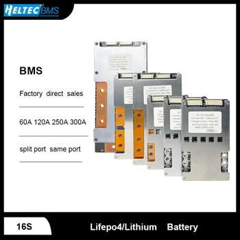 Heltec 48V 60V BMS 16S 60A 80A 120A 160A 200A 250A 300A 350A Lifepo4/lipo baterije protection board sončne energije za shranjevanje