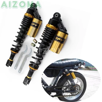 2x Motocikel 360 mm amortizerji Zlato Zadnje Vzmetenje Clevis Za Honda Suzuki Kawasaki Skuter Quad ATV Univerzalni