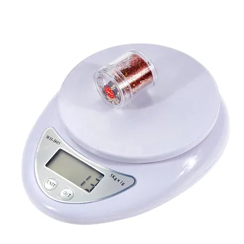 5 kg/1g Prenosni Digitalni Obsega LED Elektronske Tehtnice Poštnih Hrane Beline Merjenje Teže Kuhinjo LED Elektronske Tehtnice