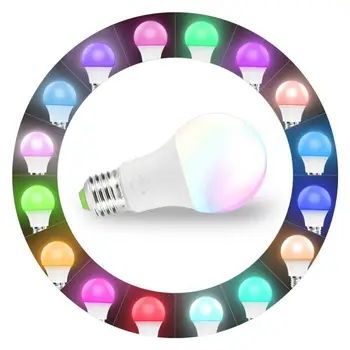 4,5 W Wifi Smart Žarnice E27 LED Smart Žarnice, Neonske Spreminjanje Lučka Siri Glasovni Nadzor Alexa Google Pomočnik Enakovredno Doma Žarnice