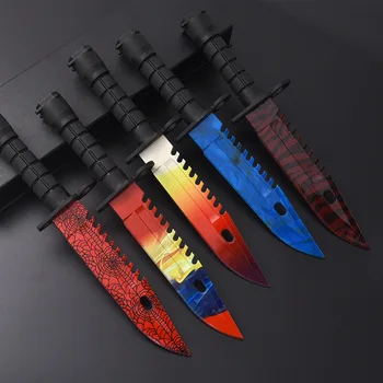 Plastični Blockbuster CSGO Igra Perifernih Model Obrt Igrača Nož Usposabljanje Zbirka Nož Ni Bil Rez