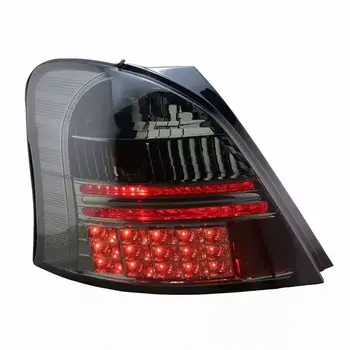 LED Taillamp Luč Zbora za Toyota Yaris 2006-2012 spremenjen Smoke Black
