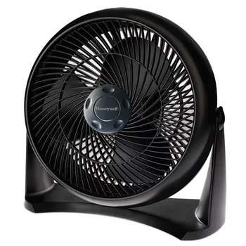 Honeywell TurboForce Zraka Circulator Električni Tla Fan, HT908, Črni ventilatorji desk fan ventiladores