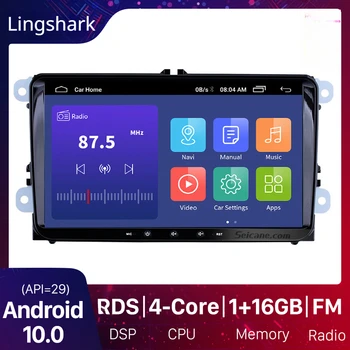 2Din 9 inch HD zaslon na Dotik Avto Večpredstavnostna glavne enote Stereo Autoradio Android 10.0