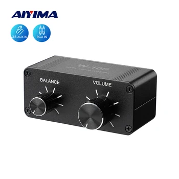 AIYIMA Avdio Premplifier Stereo Bilance Krmilnik Glasbe prilagodite Odbor za Avdio Nosilca sredstvo za Uravnavanje z RCA Jack 3.5 mm Izhod 1pc
