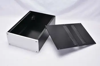 ZEROZONE Celotno Aluminijasto Ohišje Ohišje Power Amp Ohišje PSU Box 220*120*311mm L14-52