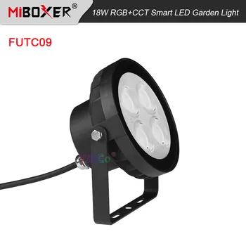 Miboxer 18W RGB+SCT LED Vrt Svetlobe 110V AC 220V FUTC09 Travnik Svetlobe Vodotesen IP66 Smart Zunanji Luč 2.4 G RF Daljinski upravljalnik