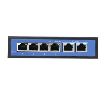 POE Stikalo Mreža 6-Vrata s 4-Port PoE 0Mbps Power over Ethernet Stikalo - Namenjeni za Uporabo