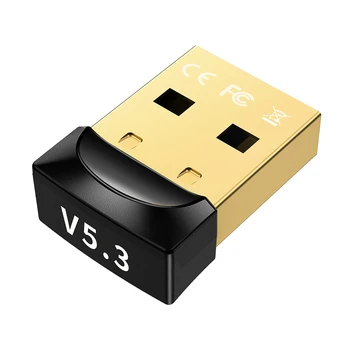 Gen 3 USB Bluetooth 5.3 Dongle Adapterja za PC Zvočnik, Brezžično Miško, Tipkovnico, Glasbo, Avdio Sprejemnik Oddajnik Bluetooth Dongle