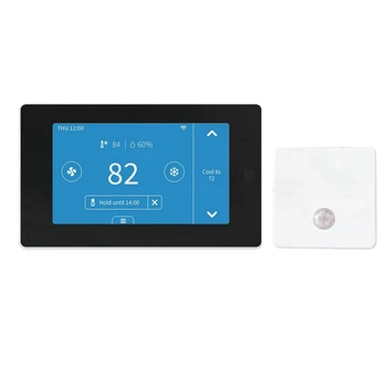 Programabilni Wifi Smart Termostat Novo Za Dom, No C-Žice Zahteva C-Žice Tok, Z Območja Oddaljeni Senzor, 24VAC